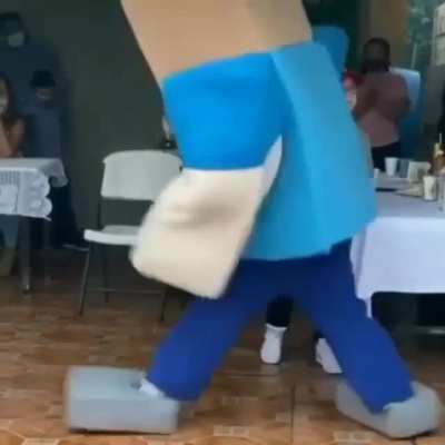 El zombie cuando gana la batalla de creepers vs zombies