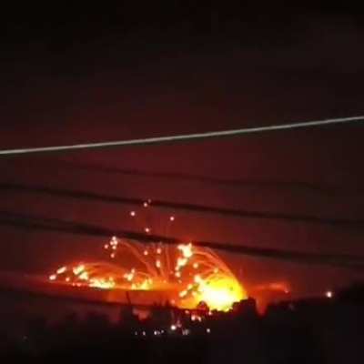 Israel using white phosphorus on south lebanon 