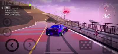 downhill run