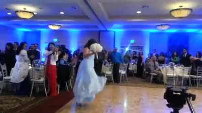 First dance at a marriage