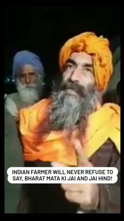 "We will Jo bole so Nihal, assalamualaikum, hallelujah, we will never say Jai Hind, Bharat Mata Ki Jai"