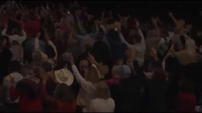 The MAGA cult prays in tongues 