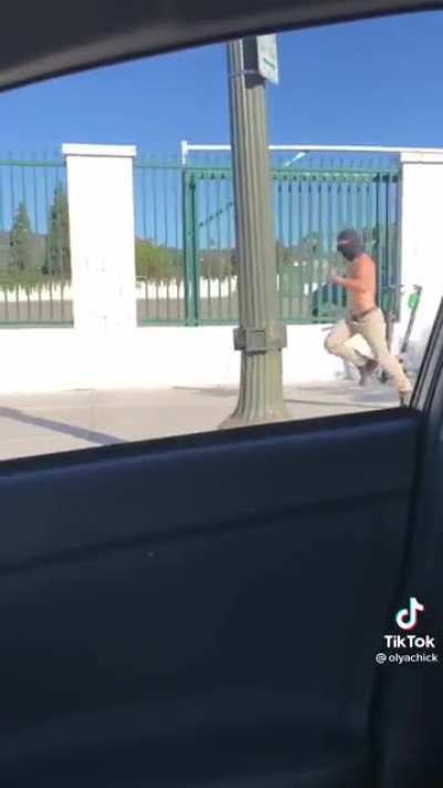 She stalked a guy running, and tried to justify it in the comments by saying he liked it, that he obviously wanted it, and that its fine when it happens to men.