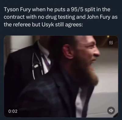 Greedy Usyk demanding too much