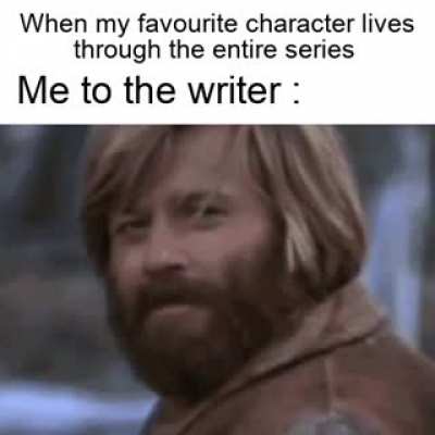 Thanks for not killing him