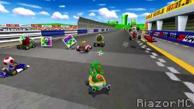 The most devious shit I&rsquo;ve ever seen in Mario Kart