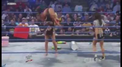 It&rsquo;s crazy how WWE had Victoria jobbing during the end of her run. Here she is getting planted by Michelle McCool