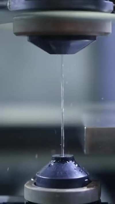 Cubes cut with air tight precision using a CNC cutting process called electrical discharge machining. US Digital