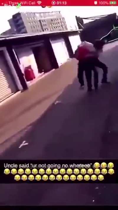 Uncle did a super move