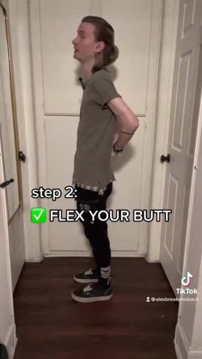i finally found a way to crack my back
