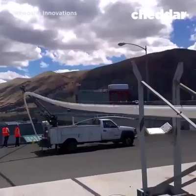 System used to help fish pass over dams