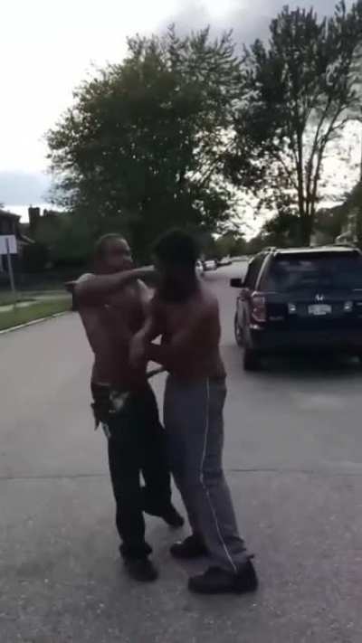 One of the slowest knock out you will see