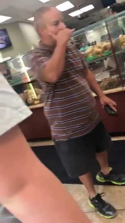 To intimidate someone