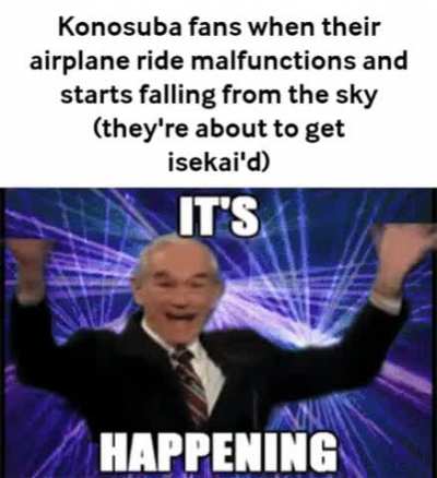 konosuba fans be like