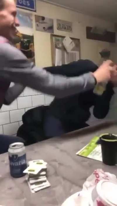 Friendly fire was turned on