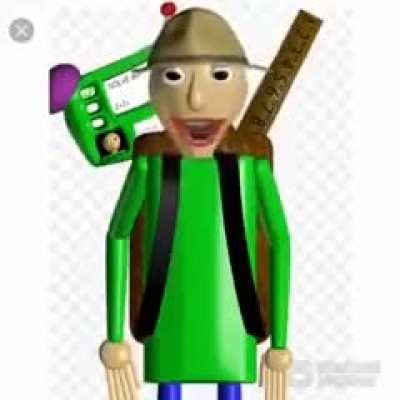 "This you teacher Baldi and We're going camping YA-"