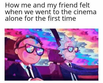 "Wow, we are responsable adults now!"