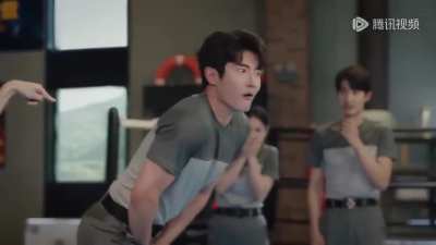 Young Chinese Actress Kicks Man Hard in the Balls in Self-Defense Demo "Unk Show" (Unk Year) - Ballbusting