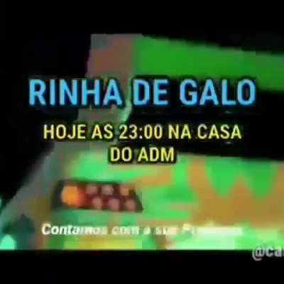 Espero vcs l&aacute; na casa do ADM 👉😎