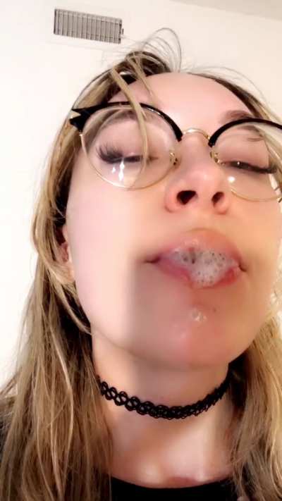 Making my mouth all sloppy