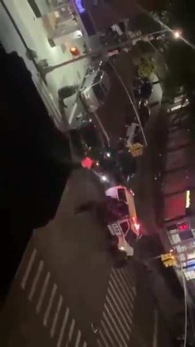 Adopting the NYPD tactics, NYPD doesn't seem to enjoy it - New York, USA - 01-06-20