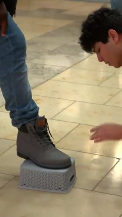 I Gave His Shoe A Lineup 😂 ~Sami Mabchour