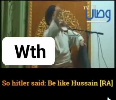 Shia says Hitler called upon Hussein (r.a) and defeated the soviets by yelling "Ya Hussein". (Bruh). Taqiya (lying) is part of the Shia aqeeda
