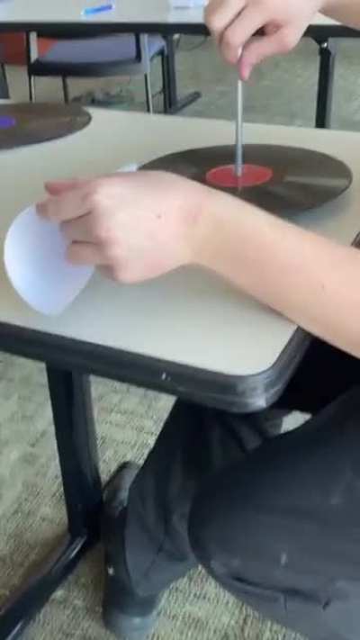 Manual gramophone