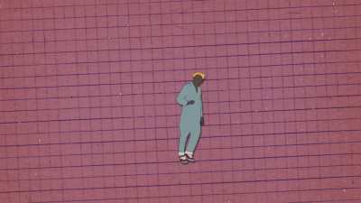 rotoscope animation of Tyler dancing