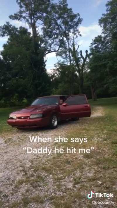 Big guy = scary