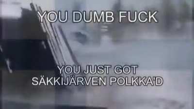 Reject communism embrace s&auml;kkij&auml;rven polkka