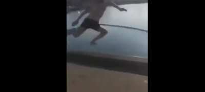 What could go wrong with jumping over a chain