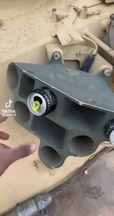 That's what these things on the tank's turret are for.