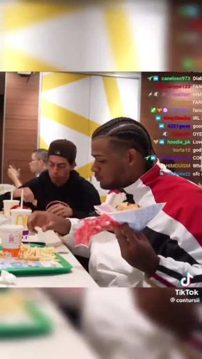 Fanum what happened to not eating at McDonald’s