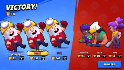 Dynamike actually winning.