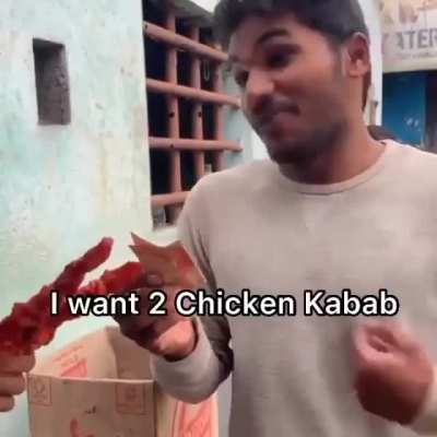When your girl wants chicken popcorn
