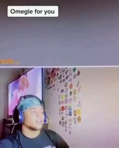 This has to be the most random thing you see on Omegle