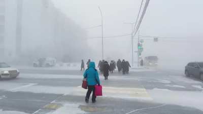 Yakutsk -50&deg;C