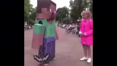 Pretty sure this doesn&rsquo;t count as minecraft