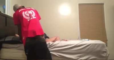 Locking His Friend Out of the Room and Fucking His Girl While He&rsquo;s Wasted
