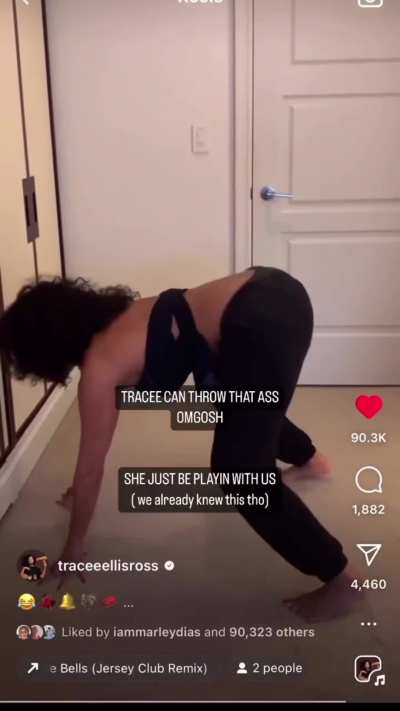 Tracee Throwin That 🍑