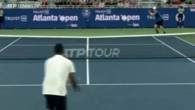 Tweener Underarm Serve.