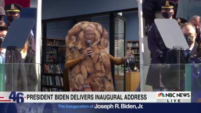 Joe Biden addresses the status of another Stimulus Package and the current US political climate in his Inaugural Address.