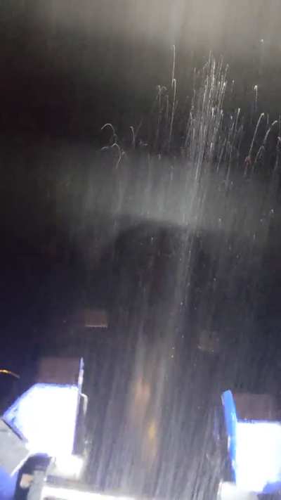 Riding in the rain