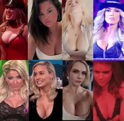 Which one will make you call her "Mommy" while she uses you? - Kaley Cuoco, Selena Gomez, Billie Eilish, Trish Stratus, Alexa Bliss, Brie Larson, Cara Delevingne, Kate Mara
