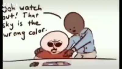 the wrong color