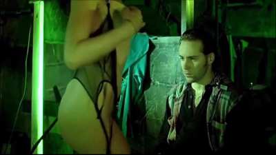 Dee Dee Menta's fully shaved full frontal in 