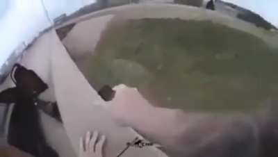 get on the ground
