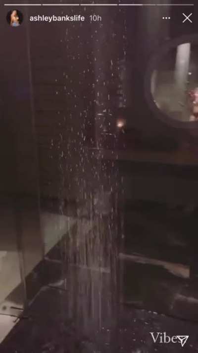 Ashleybankslife shower video