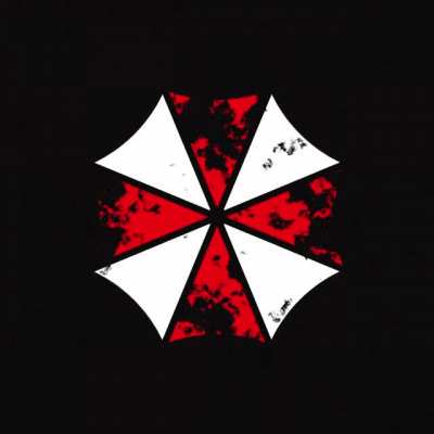I animated the Umbrella Corporation logo [decay version GIF]